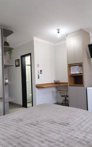 Apartamento para alugar com 25m², 1 quarto e 1 vagaQuarto