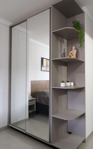 Apartamento para alugar com 25m², 1 quarto e 1 vagaQuarto