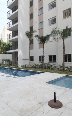 Apartamento para alugar com 44m², 2 quartos e sem vagaÁrea comum - Piscina