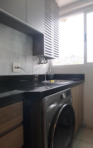 Apartamento à venda com 92m², 3 quartos e 1 vagaÁrea de serviço