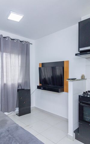 Apartamento para alugar com 33m², 2 quartos e sem vaga Apartamento para alugar com 33m², 2 quartos e sem vagaSala