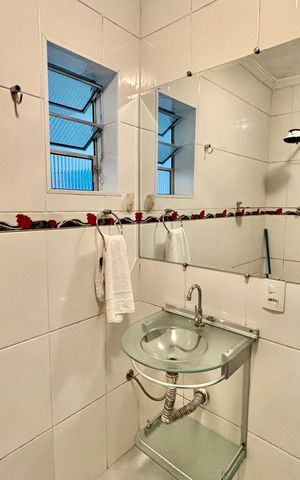 Casa para alugar com 80m², 2 quartos e 1 vaga Casa para alugar com 80m², 2 quartos e 1 vagaBanheiro 1