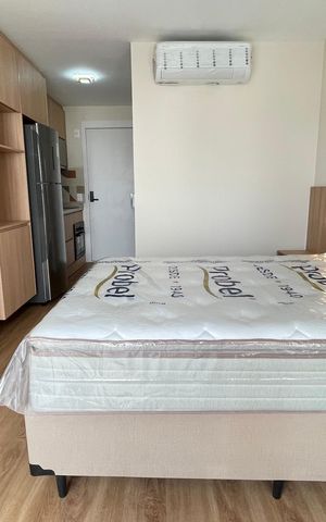 Studio para alugar com 27m², 1 quarto e sem vaga Studio para alugar com 27m², 1 quarto e sem vagaStudio