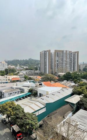 Studio para alugar com 27m², 1 quarto e sem vaga Studio para alugar com 27m², 1 quarto e sem vagaVaranda
