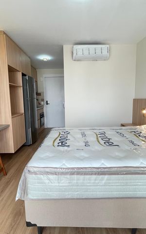Studio para alugar com 27m², 1 quarto e sem vaga Studio para alugar com 27m², 1 quarto e sem vagaStudio