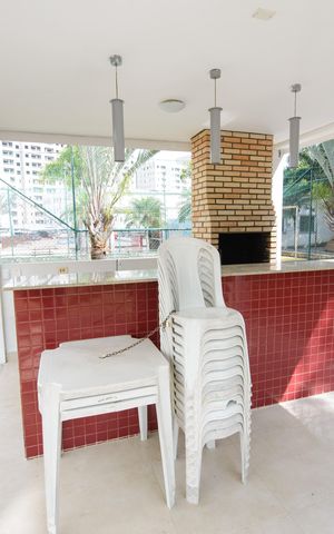 Apartamento para alugar com 45m², 2 quartos e 1 vaga Apartamento para alugar com 45m², 2 quartos e 1 vagaÁrea comum - Churrasqueira 4