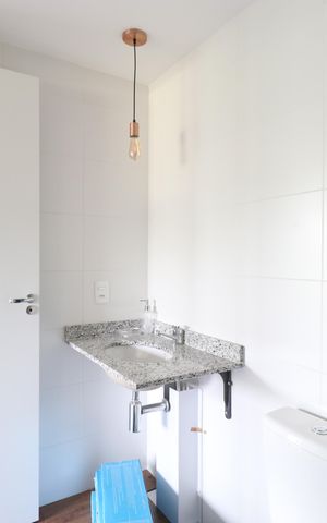Apartamento para alugar com 55m², 2 quartos e 1 vagaBanheiro Social