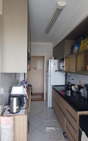 Apartamento à venda com 72m², 3 quartos e 2 vagas Apartamento à venda com 72m², 3 quartos e 2 vagasCozinha