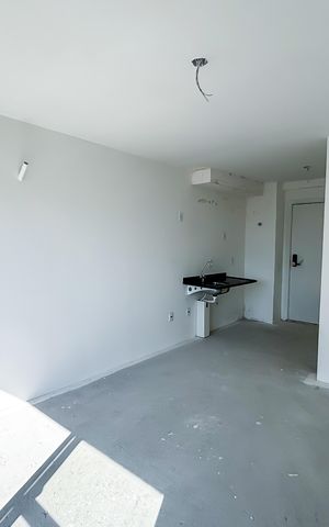 Studio à venda com 25m², 1 quarto e sem vaga