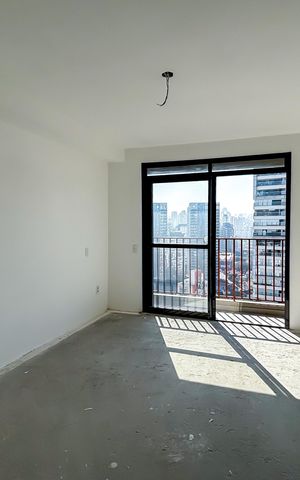 Studio à venda com 25m², 1 quarto e sem vaga