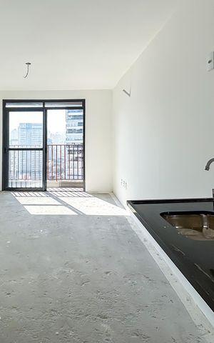 Studio à venda com 25m², 1 quarto e sem vaga