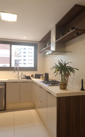 Apartamento para alugar com 167m², 3 quartos e 2 vagasCozinha - Armários