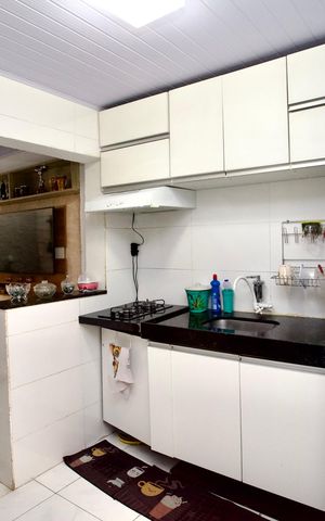 Casa de condomínio para alugar com 100m², 2 quartos e 1 vagaCozinha e Área de Serviço