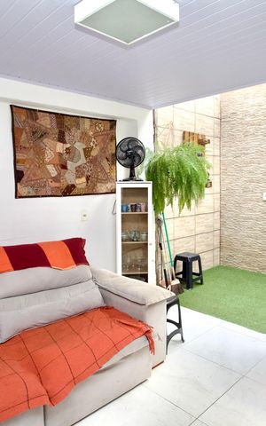 Casa de condomínio para alugar com 100m², 2 quartos e 1 vagaÁrea gourmet