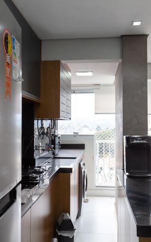 Apartamento para alugar com 47m², 1 quarto e 1 vagaCozinha  