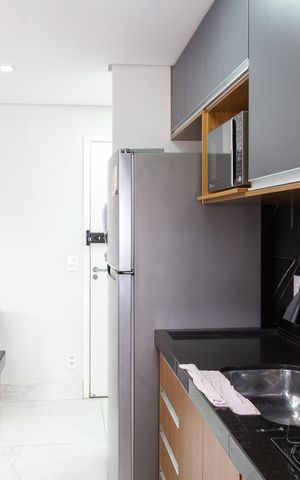 Apartamento para alugar com 47m², 1 quarto e 1 vagaCozinha  