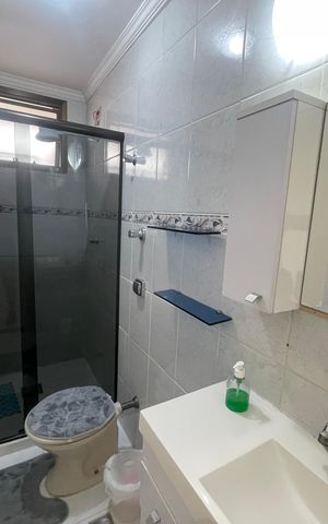 Apartamento para alugar com 45m², 1 quarto e 1 vaga Apartamento para alugar com 45m², 1 quarto e 1 vagaBanheiro