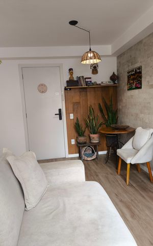 Apartamento para alugar com 48m², 2 quartos e sem vaga Apartamento para alugar com 48m², 2 quartos e sem vagaSala
