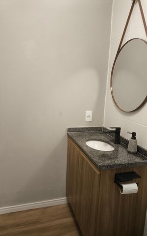 Apartamento para alugar com 48m², 2 quartos e sem vaga Apartamento para alugar com 48m², 2 quartos e sem vagaBanheiro