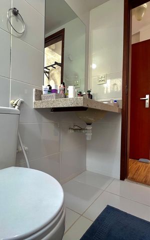 Apartamento para alugar com 75m², 2 quartos e 2 vagasBanheiro da Suíte