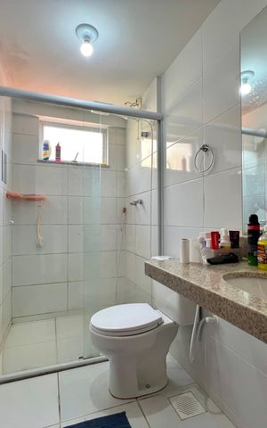 Apartamento para alugar com 75m², 2 quartos e 2 vagasBanheiro da Suíte