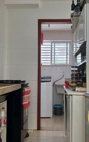Apartamento para alugar com 75m², 2 quartos e 2 vagasCozinha