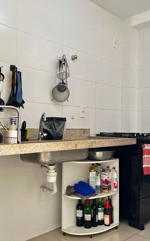 Apartamento para alugar com 75m², 2 quartos e 2 vagasCozinha