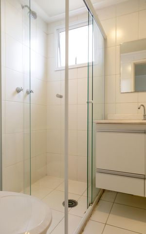 Apartamento à venda com 61m², 2 quartos e 1 vagaBanheiro do Quarto 2 suíte