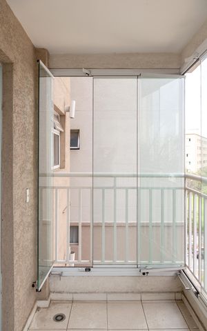 Apartamento à venda com 61m², 2 quartos e 1 vagaVaranda