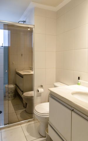 Apartamento à venda com 61m², 2 quartos e 1 vagaBanheiro
