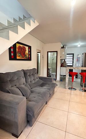 Casa de condomínio à venda com 70m², 3 quartos e 1 vaga