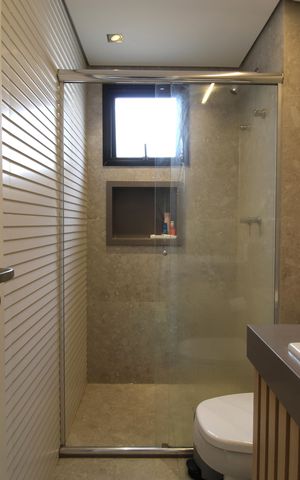 Apartamento para alugar com 84m², 3 quartos e 2 vagasBanheiro da Suíte