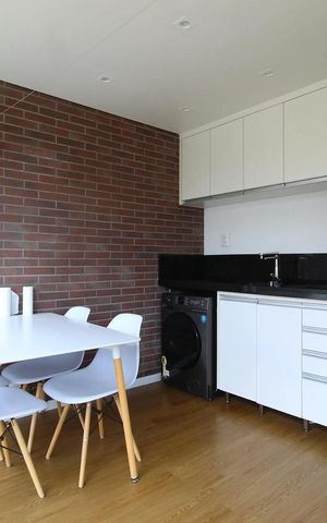 Apartamento à venda com 44m², 1 quarto e 1 vaga Apartamento à venda com 44m², 1 quarto e 1 vagaCozinha