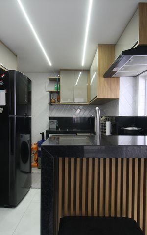 Casa à venda com 82m², 2 quartos e sem vagaCozinha