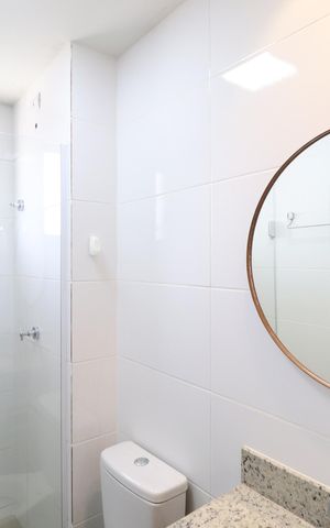 Apartamento para alugar com 63m², 2 quartos e 1 vagaBanheiro do Quarto 1