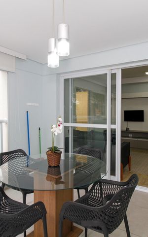 Apartamento para alugar com 42m², 1 quarto e 1 vagaVaranda