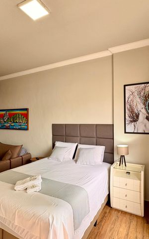 Studio à venda com 34m², 1 quarto e sem vaga