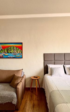 Studio à venda com 34m², 1 quarto e sem vaga