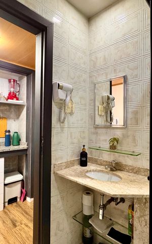 Studio à venda com 34m², 1 quarto e sem vaga