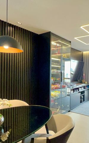 Apartamento à venda com 65m², 2 quartos e 2 vagas Apartamento à venda com 65m², 2 quartos e 2 vagasSala de Jantar