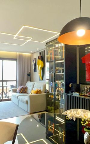 Apartamento à venda com 65m², 2 quartos e 2 vagas Apartamento à venda com 65m², 2 quartos e 2 vagasSala de Jantar