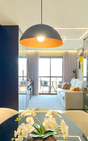 Apartamento à venda com 65m², 2 quartos e 2 vagas Apartamento à venda com 65m², 2 quartos e 2 vagasSala de Jantar