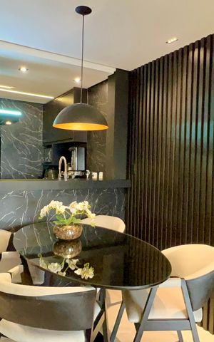 Apartamento à venda com 65m², 2 quartos e 2 vagas Apartamento à venda com 65m², 2 quartos e 2 vagasSala de Jantar