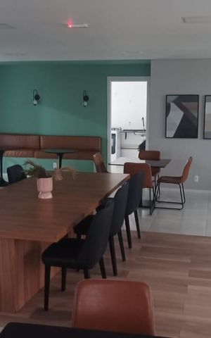 Apartamento para alugar com 41m², 2 quartos e 1 vaga Apartamento para alugar com 41m², 2 quartos e 1 vagaÁrea comum - Salão de festas
