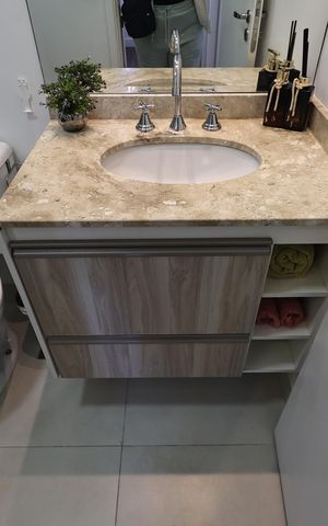 Apartamento à venda com 66m², 2 quartos e 1 vaga Apartamento à venda com 66m², 2 quartos e 1 vagaBanheiro