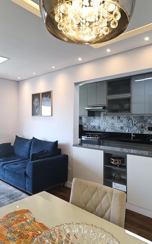 Apartamento à venda com 66m², 2 quartos e 1 vaga Apartamento à venda com 66m², 2 quartos e 1 vagaSala