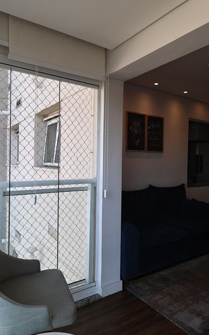 Apartamento à venda com 66m², 2 quartos e 1 vaga Apartamento à venda com 66m², 2 quartos e 1 vagaSacada
