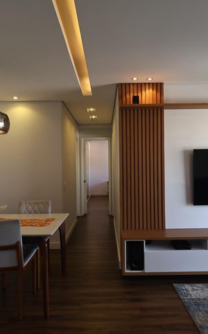 Apartamento à venda com 66m², 2 quartos e 1 vaga Apartamento à venda com 66m², 2 quartos e 1 vagaSala