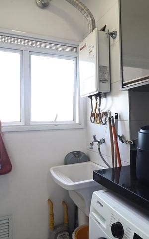 Apartamento à venda com 66m², 2 quartos e 1 vaga Apartamento à venda com 66m², 2 quartos e 1 vagaLavanderia