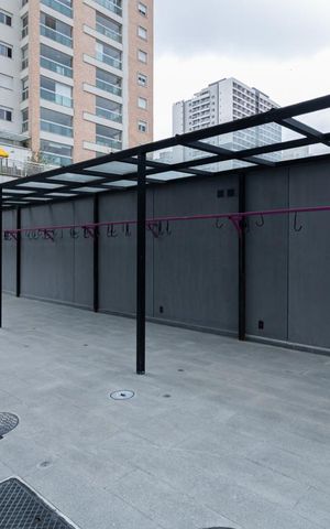 Studio para alugar com 34m², 1 quarto e sem vaga Studio para alugar com 34m², 1 quarto e sem vagaÁrea comum - Bicicletário